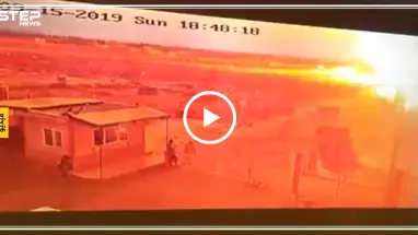 شاهد بالفيديو || قوّة الانفجار الذي أسفر عن قتلى وجرحى في الراعي