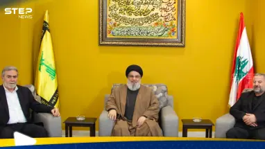 وفد من حماس يلتقي نصر الله.. وبيان يكشف تفاصيل الاجتماع