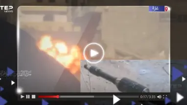 شاهد كيف دمر مقاتل من سرايا القدس بمفرده دبابة إسرائيلية وحولها لكرة نارية