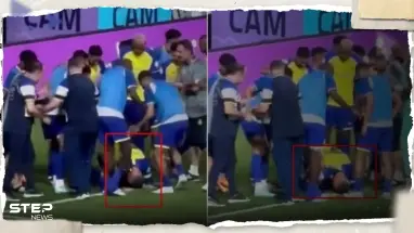 شاهد || كيف تصرّف زملاؤه؟.. لقطة "سجود رونالدو" في الدوري السعودي تشعل مواقع التواصل