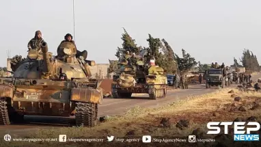 خاص: لـ أولِّ مرّة منذ إتمام اتفاق المصالحة بدرعا، قوّات الأسد تدخل "طفس" بحشود عسكريّة