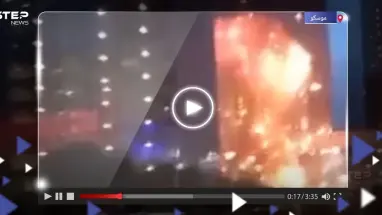 هجوم أوكراني بالمسيرات على موسكو.. شاهد لحظة اصطدام إحداها بناطحة سحاب روسية
