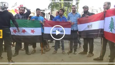 عدسة ستيب ترصد مظاهرات وسط مدينة إدلب تطالب بإسقاط النظام ووقف القصف على المحافظة