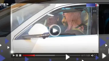 شاهد|| كيف اصطحب الأمير محمد بن سلمان الرئيس التركي لمكان إقامته بجدة
