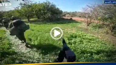 شاهد|| كاميرا مثبتة على خوذة جندي إسرائيلي توثق معركة مع مقاتلين فلسطينيين في شمال غزة
