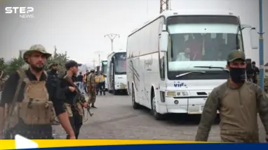 شاهد|| قوافل نقل المحتجزين في السويداء إلى درعا.. وطوق أمني لتأمين المحافظة ذات الغالبية الدرزية: أحدث الأخبار