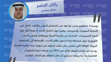 محلل سياسي: تصريحات بوتين حول انتصار الأسد لا قيمة لها.. والأسد وحلفائه هم الخاسر الوحيد