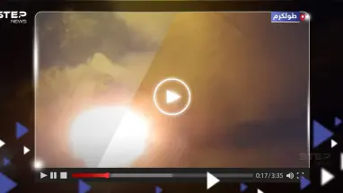 شاهد|| لحظة تفجير عبوة ناسفة في جرافة عسكرية إسرائيلية بمخيم طولكرم