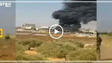 عاجل|| انفجارات ضخمة جرّاء حريق داخل محطة وقود شرقي إدلب (فيديو)