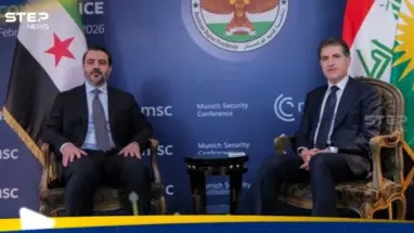 صورة لبارزاني والشيباني على هامش مؤتمر ميونخ