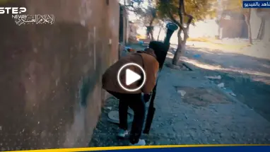 كتائب القسام تنشر مشاهد للحظة تدمير ناقلة جنود إسرائيلية في مخيم المغازي وسط قطاع غزة