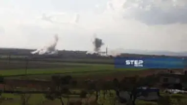 الطيران الروسي "المرافق" للدورية التركية يستهدف إدلب وأبراج خطوط الإنترنت