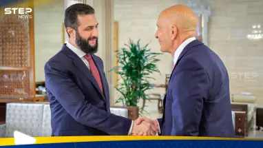 الشرع يلتقي باراك