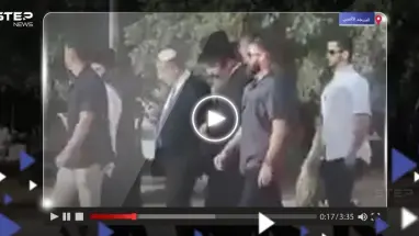 بالفيديو|| بن غفير يقتحم باحة المسجد الأقصى وسط حراسة أمنية.. ويوجه رسالة لـ"حماس"