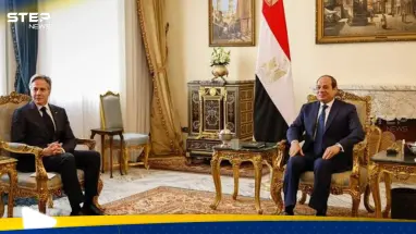 بأمر يتعلق بالفلسطينيين في غزة.. ماذا تعهد بلينكن خلال لقائه مع السيسي