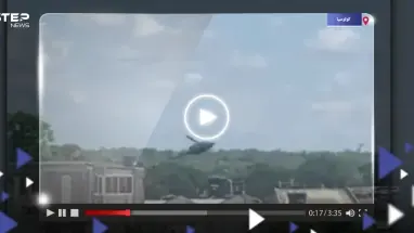 بالفيديو|| تحطم طائرة عسكرية فوق منطقة سكنية في كولومبيا يسفر عن مقتل 4 جنود