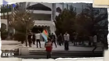 بالفيديو|| إطلاق نار على المتظاهرين بالسويداء أمام مقر حزب البعث وأنباء عن إصابات