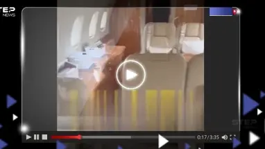 مشاهد من داخل طائرة قائد فاغنر قبل تحطمها بساعات شمال موسكو