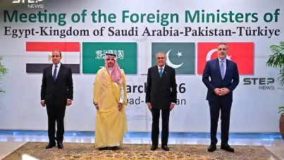 وزير الخارجية الباكستاني يتحدث خلال مؤتمر صحفي رسمي في إسلام آباد حول مستجدات جهود الوساطة.