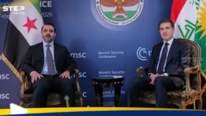 صورة لبارزاني والشيباني على هامش مؤتمر ميونخ