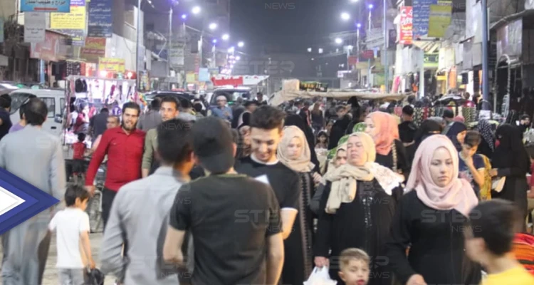 من أجواء عيد الفطر المبارك في مدينة الرقة بظل استنفار عسكري لميليشيا قسد بالمدينة
