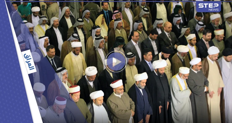 بالفيديو|| محافظة شهدت حدثاً مفجعاً تجمع شيعة العراق وسنّته في صلاة موحدة استجابةً لدعوة الصدر