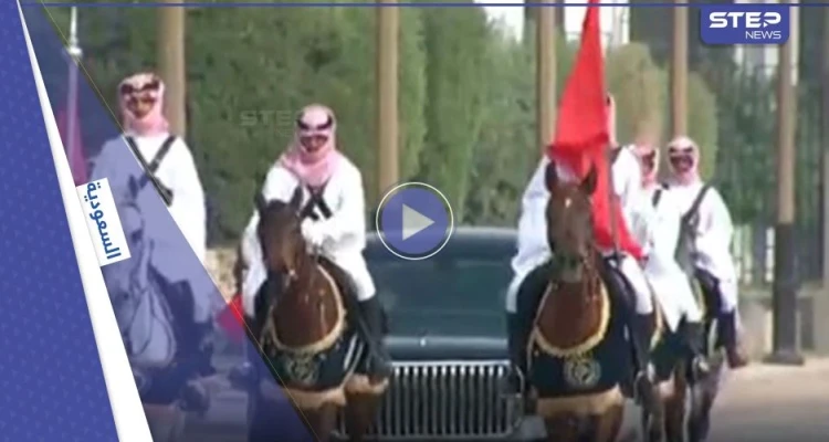 بالفيديو|| بالخيول والفرسان.. استقبال رسمي لـ رئيس الصين في الديوان الملكي بالرياض