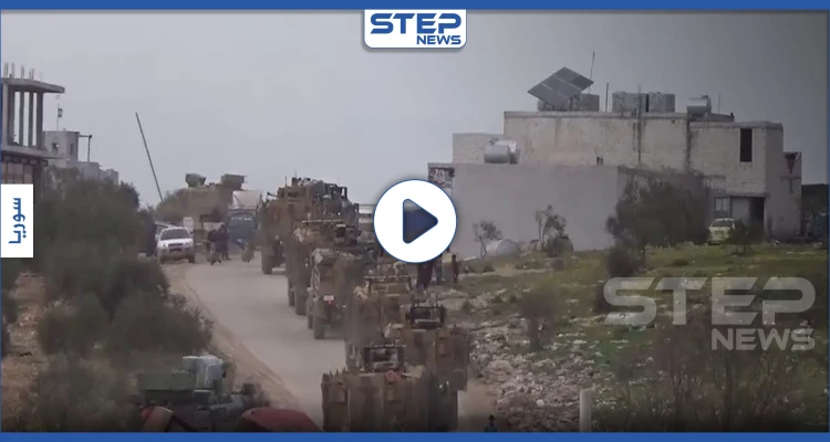 بالفيديو|| عقب ساعات من استهداف مواقعهم بإدلب.. رتل تركي يغادر إدلب باتجاه الأراضي التركية
