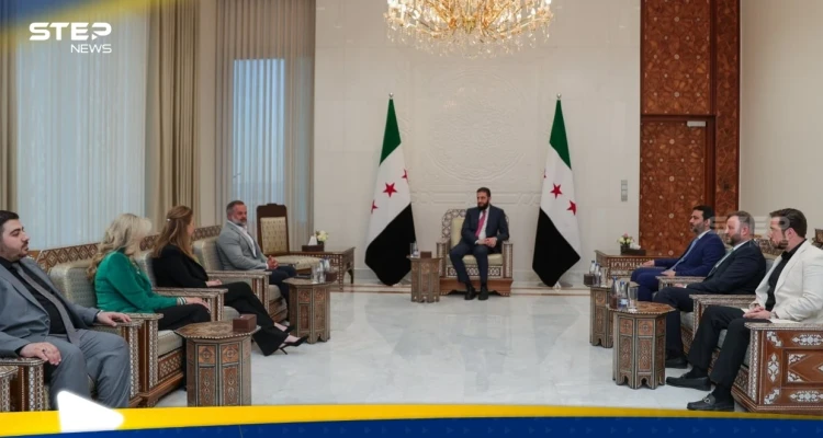 أحمد الشرع يستقبل عضوا من الكونغرس الأمريكي في دمشق
