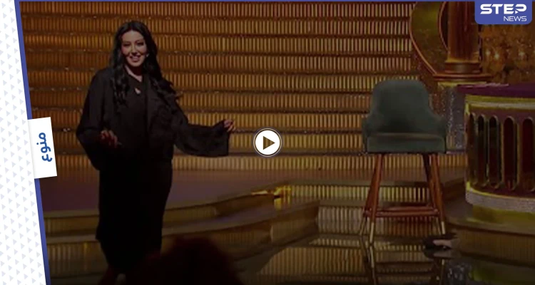 بالفيديو|| سمية الخشاب ترقص "خليجي" حافية القدمين في برنامج تلفزيوني وتعترف بعدد مرات زواجها