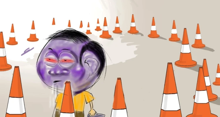كاريكاتير || الرحلات القادمة من الصين