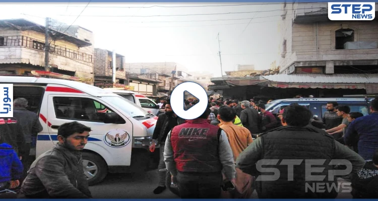 بالفيديو|| "شوال" بطاطا مفخخ يوقع قتلى وجرحى بـ مدينة الباب شمالي حلب