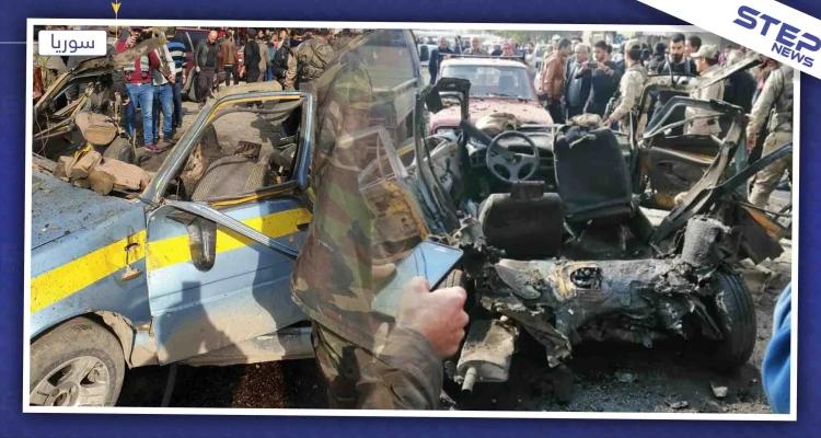 جرحى مدنيون جراء انفجار مفخخة بمدينة عفرين شمالي حلب