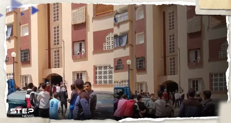 بالفيديو|| حدث مفزع ومخيف في مبنى بالجزائر وهروب السكان المرعوبين