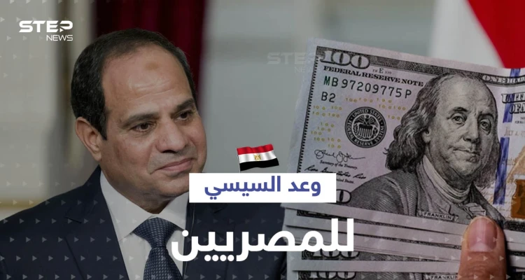 الرئيس المصري يكشف سبب أزمة الدولار ويقطع وعداً للمصريين