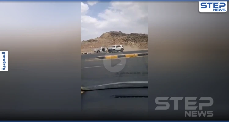 بالفيديو|| مطاردة هوليوودية وتصادم سيارات ينتهي بمشاجرة في السعودية