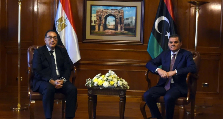 رئيس الوزراء المصري يكشف سبب زيارته إلى ليبيا.. والدبيبة يرد