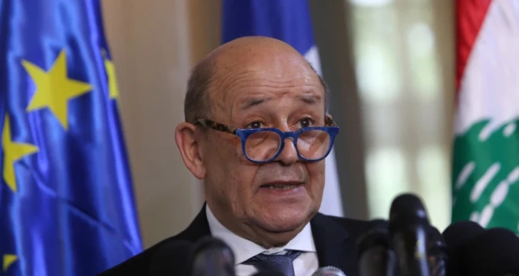 وزير الخارجية الفرنسية: الاتحاد الأوروبي لن يقف مكتوف الأيدي مما يجري في لبنان