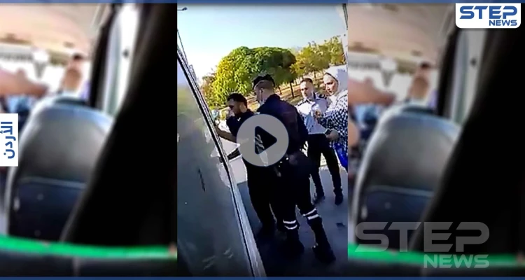 بالفيديو|| متحرش بالباص بمنطقة صويلح بالأردن وقع بشر أعماله بعد ردة فعل الضحية