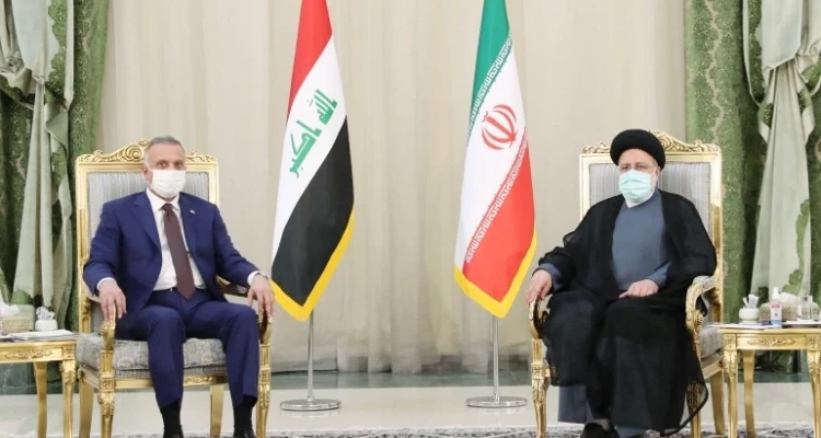 الرئيس الإيراني يعلن عن اتفاق مع رئيس الوزراء العراقي يخص البلدين والكاظمي يشيد بدور إيران