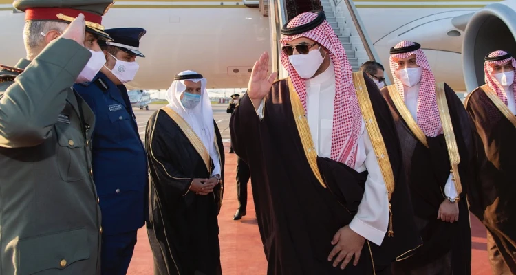 نائب وزير الدفاع السعودي يصل موسكو على رأس وفد رفيع للمشاركة في حدث دولي انطلق اليوم