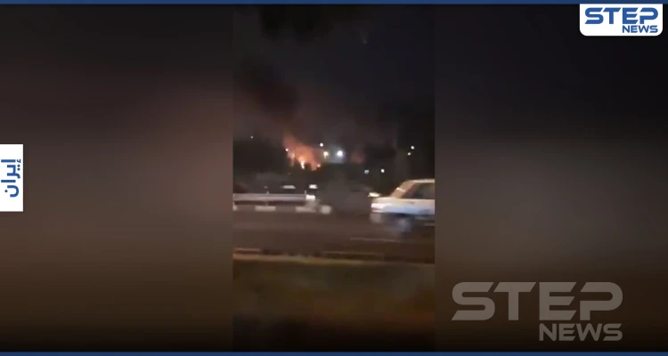 بالفيديو || جرحى بانفجار ضخم هز العاصمة الإيرانية طهران