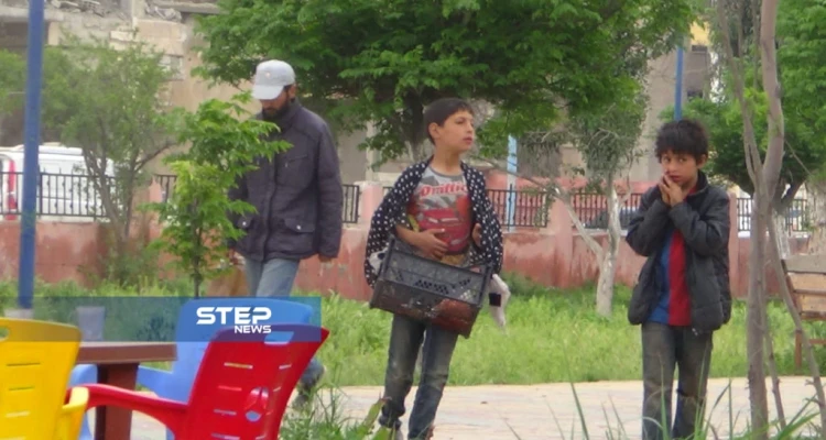 خاص || نتيجة لتردي الوضع المعيشي.. سبعون بالمئة من أطفال الرقة خارج مقاعد الدراسة!!