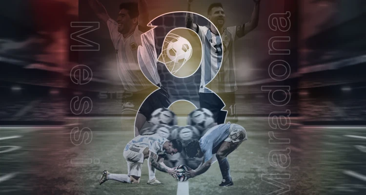 في ذكرى رحيله.. ميسي يعادل أرقام مارادونا في كأس العالم بـ 8 أهداف في 21 مباراة