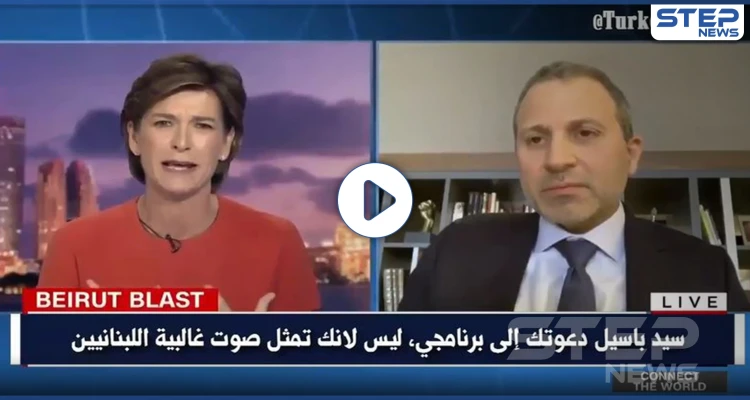 بالفيديو|| جبران باسيل يواصل تحريضه على السوريين.. ومذيعة أمريكية توبخه على الهواء: أخبار