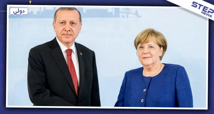 مكالمة هاتفية بين أردوغان وميركل.. والشأن السوري والليبي محور الحديث