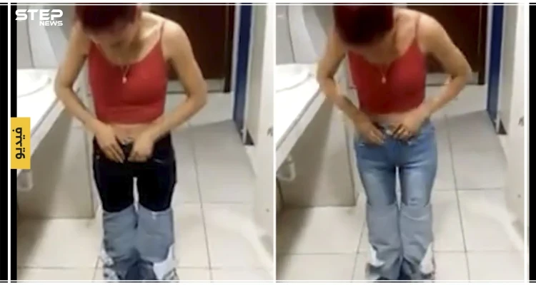 بالفيديو| موظفو محل ملابس يلقون القبض على سارقة سراويل مثيرة للعجب