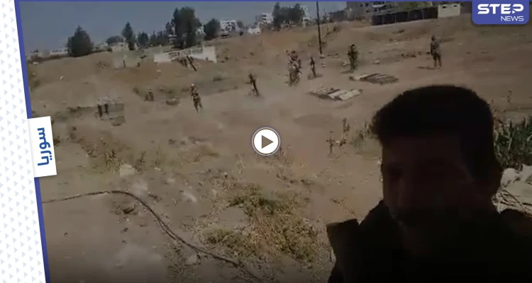ضابط من فرقة ماهر الأسد يفتخر بتصوير فيديو "سيلفي" أثناء قصفهم المدنيين بـ درعا.. وظهور مفاجىء لميليشيا جديدة