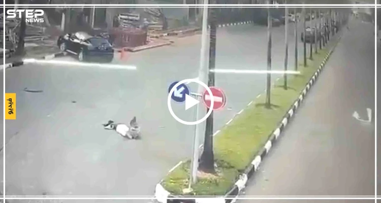مشهد يحبس الأنفاس.. امرأة تتعرض أثناء ركضها بأحد الشوارع لحادث سير قاسٍ (فيديو)