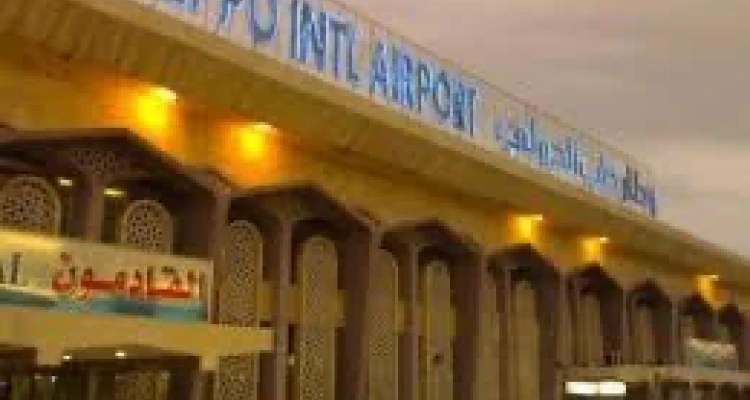 بالفيديو | مقتل عسكري سوري وخروج مطار حلب الدولي عن الخدمة نتيجة عدوان إسرائيلي